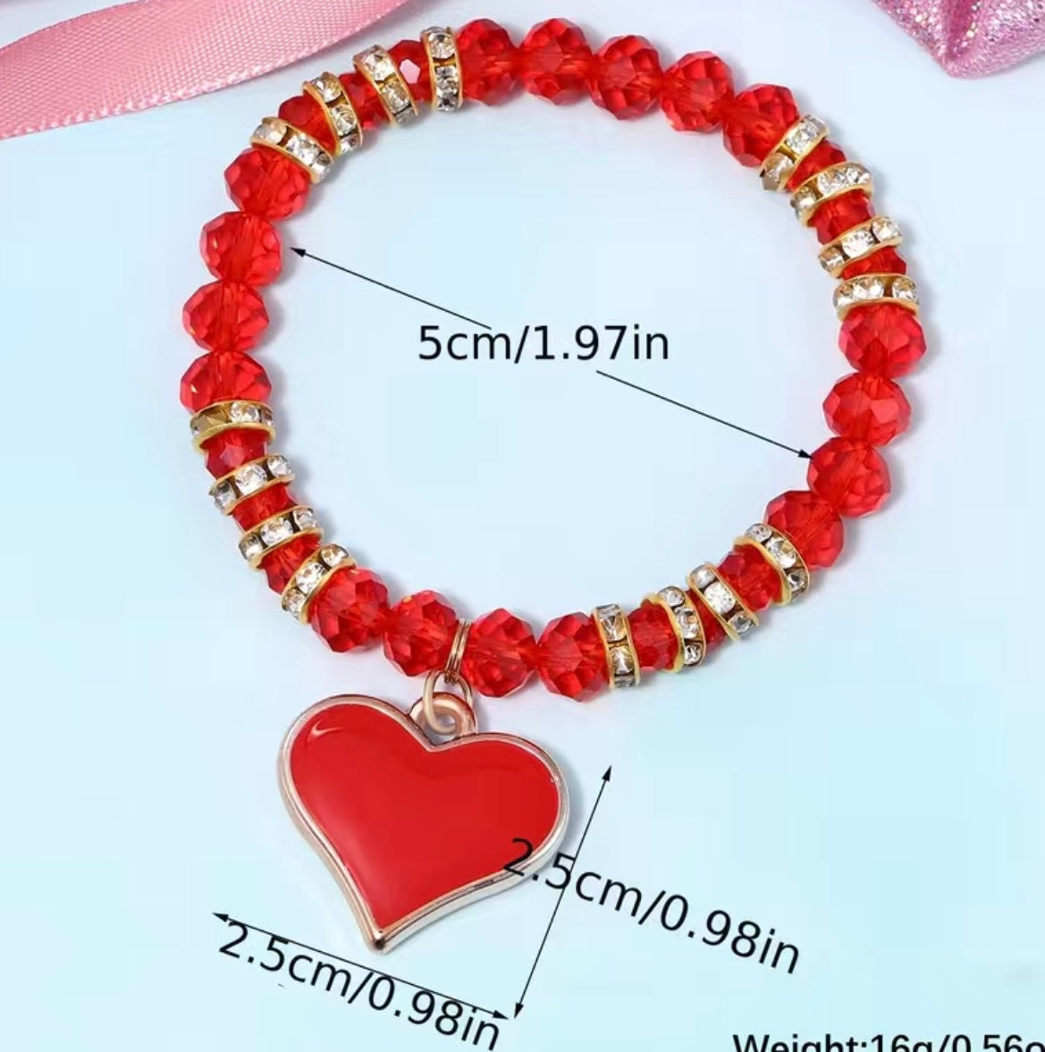 Go Big Heart bracelet