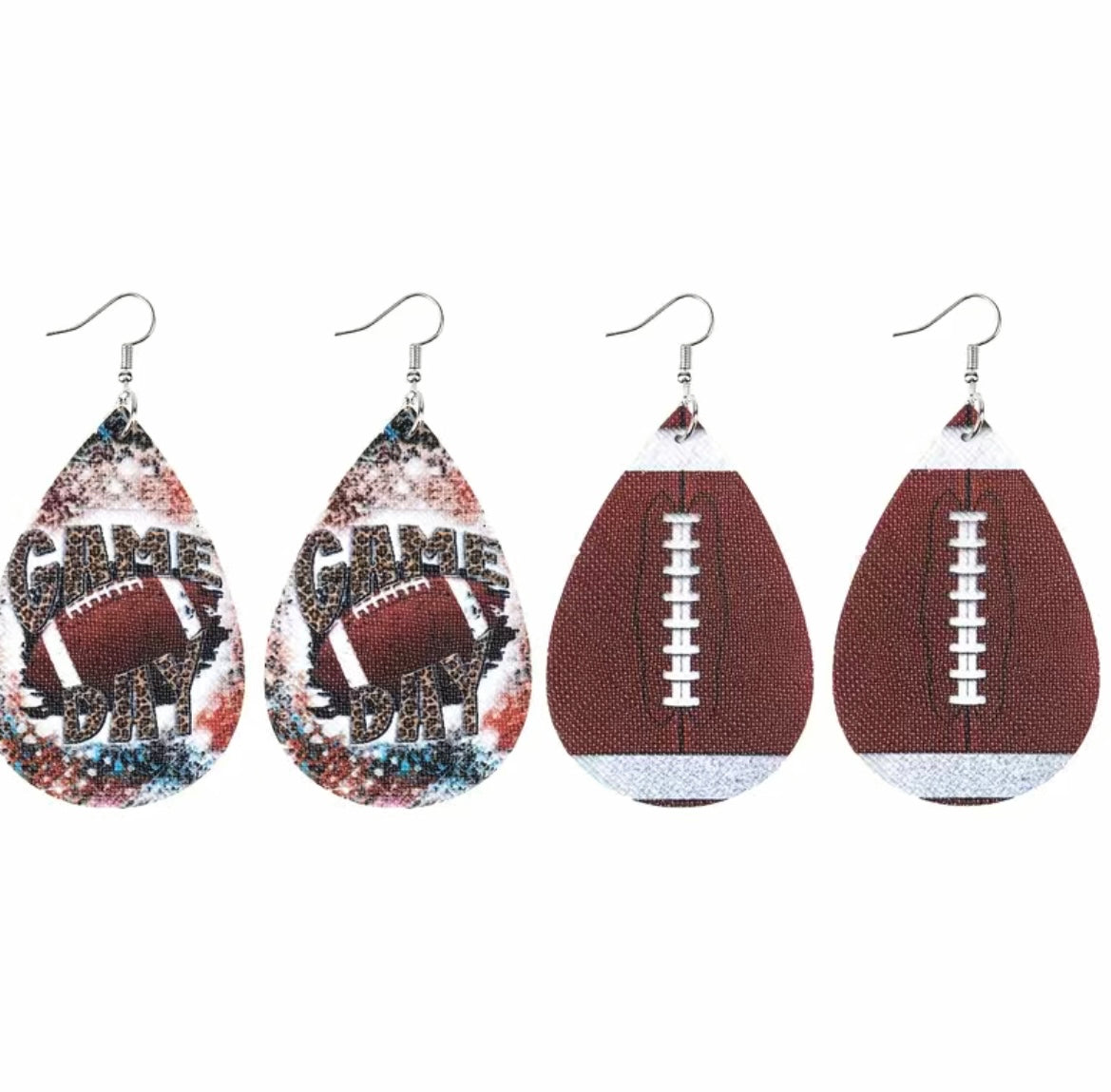 Football Earrings