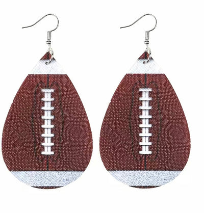 Football Earrings