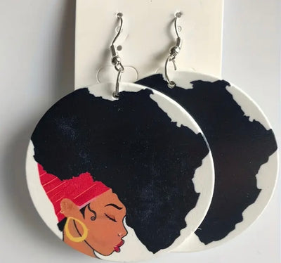 African Design Earrings