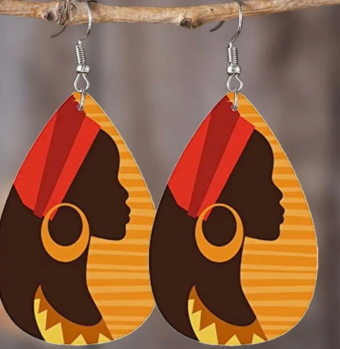 African Design Earrings