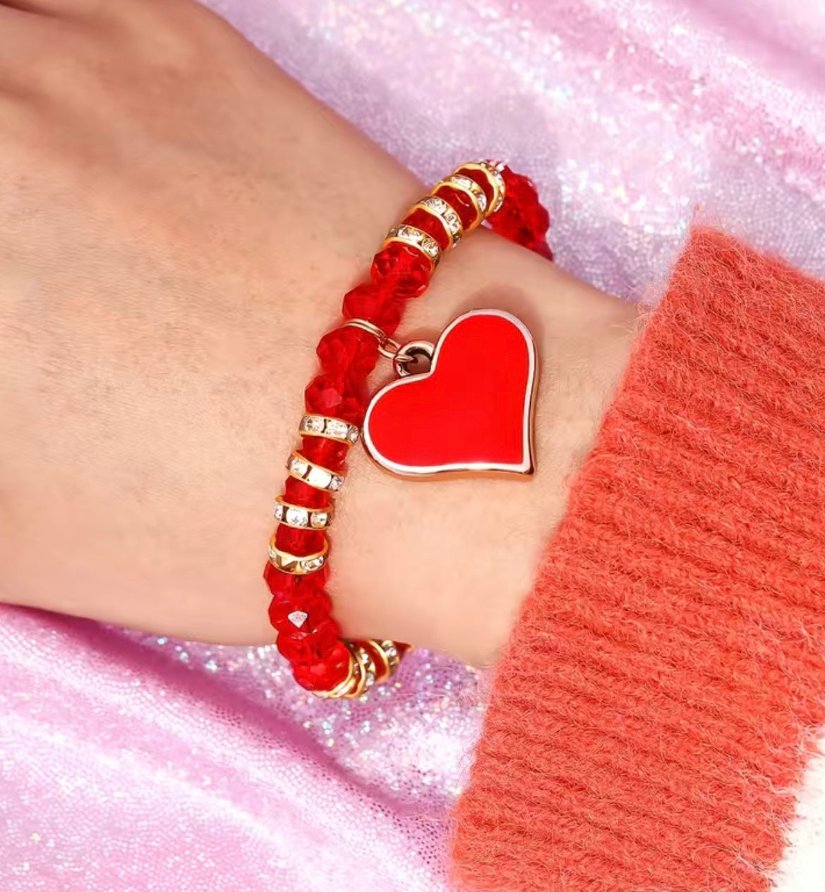 Go Big Heart bracelet