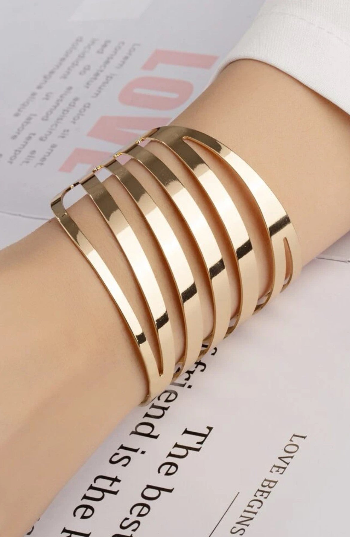 Cuff Bangle Bracelet