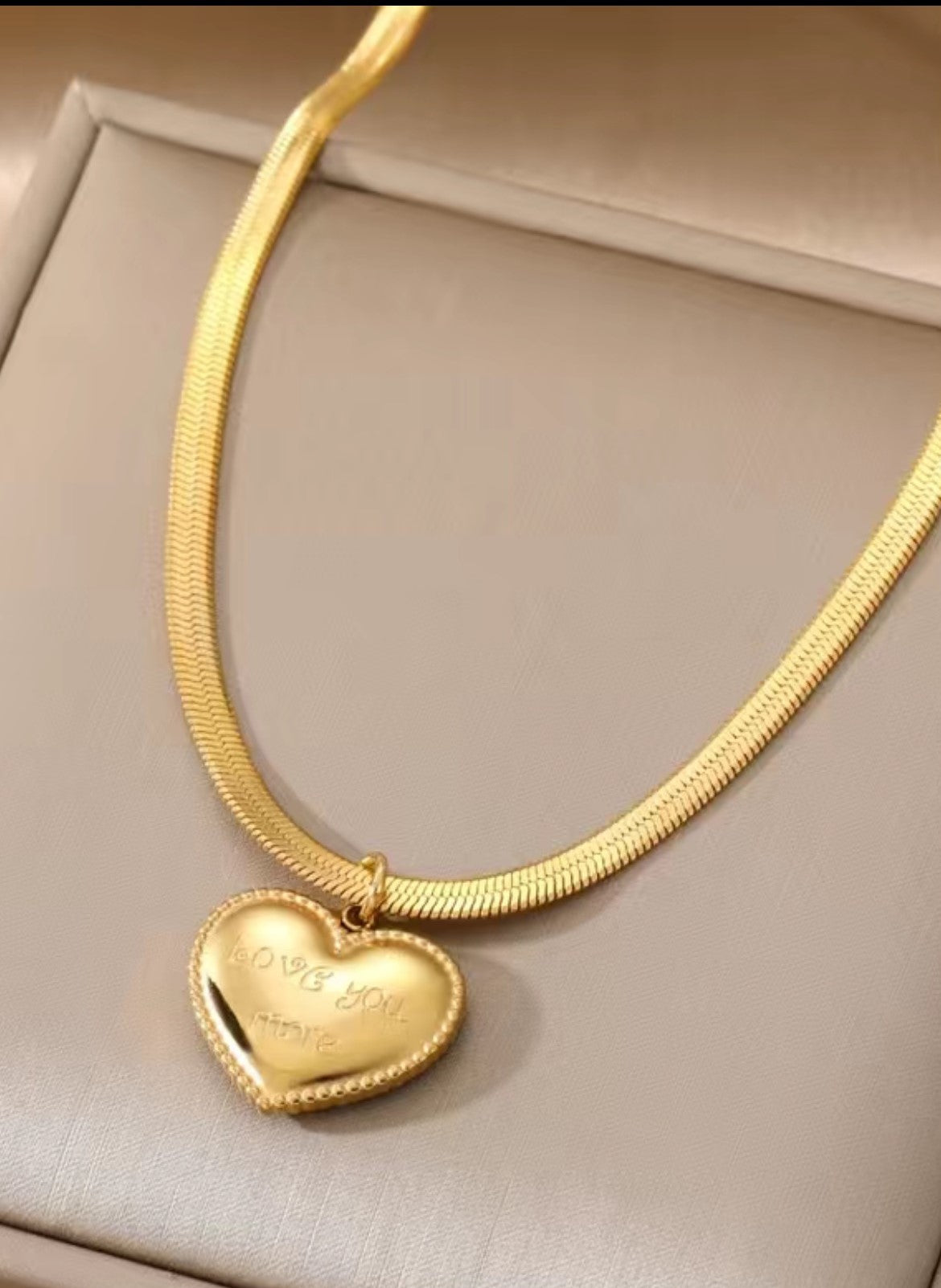 Love You More Necklace