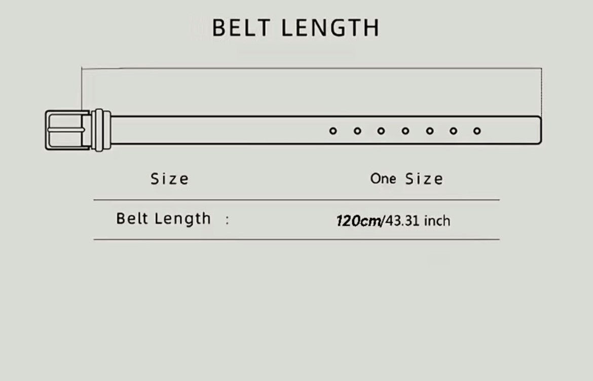 Black Mountain Men's Belt